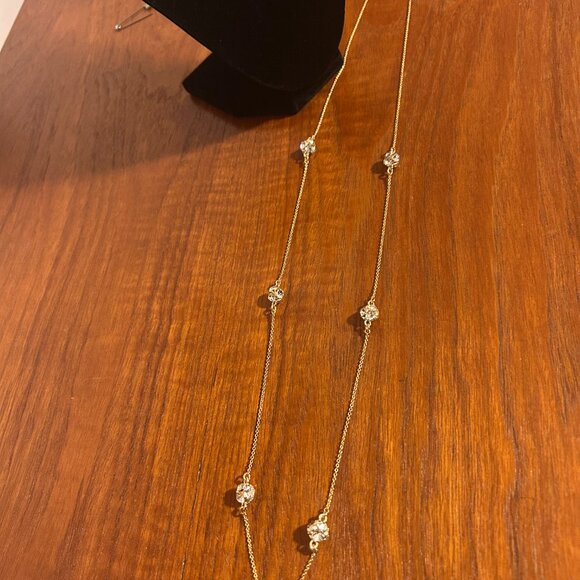Gorgeous Kate Spade 2 Layer Necklace with Stones. - Picture 7 of 15